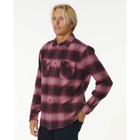 košile RIP CURL Count Flannel MAUVE