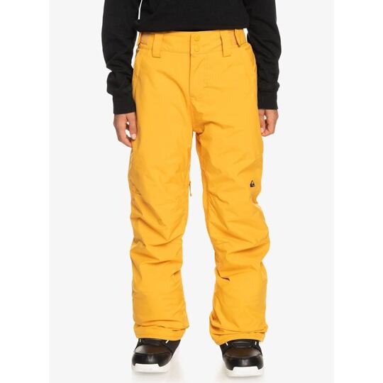 kalhoty QUIKSILVER Estate Youth MINERAL YELLOW