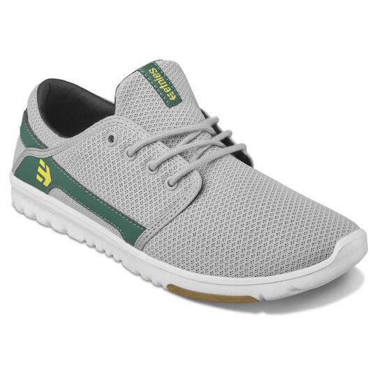 boty ETNIES Scout LIGHT GREY/YELLOW