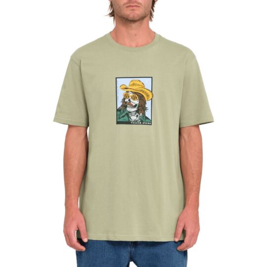 triko VOLCOM Cosmic Rodeo GREEN TEA