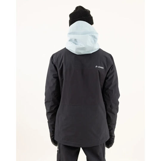 bunda JONES MTN Surf Parka Recycled 20/20 STEALTH BLACK