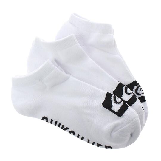 ponožky QUIKSILVER 3 Ankle Pack White