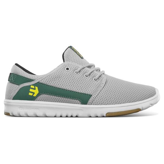 boty ETNIES Scout LIGHT GREY/YELLOW