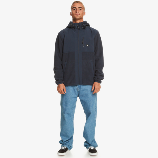 mikina QUIKSILVER FZ Polar Hood NAVY BLAZER