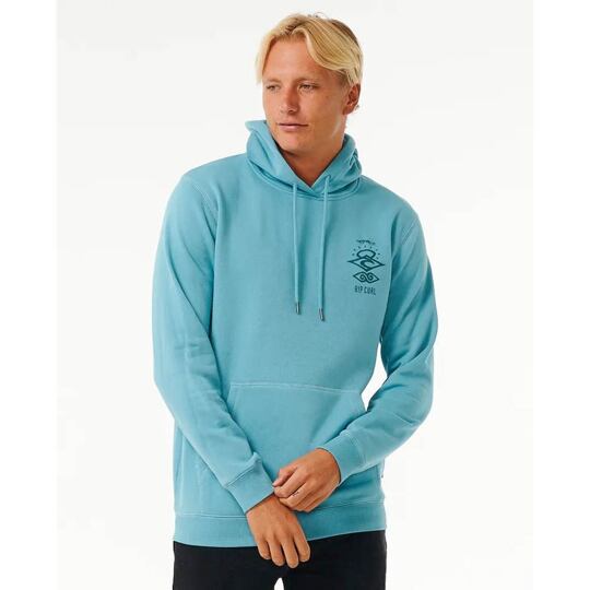 mikina RIP CURL Search Icon Hood DUSTY BLUE