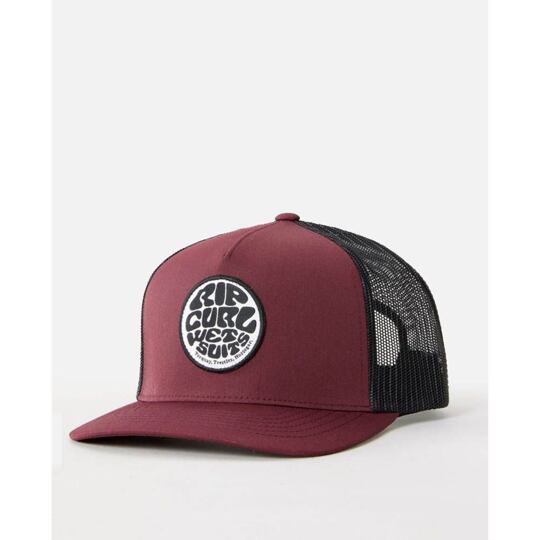 kšiltovka RIP CURL Wetsuit Icon Trucker MAROON