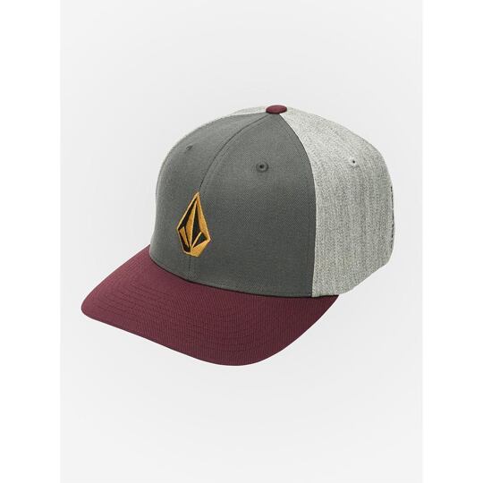 kšiltovka VOLCOM Full Stone Hthr Flexfit MERLOT