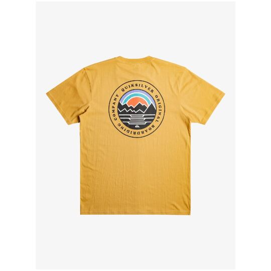 triko QUIKSILVER Landscapes YELLOW