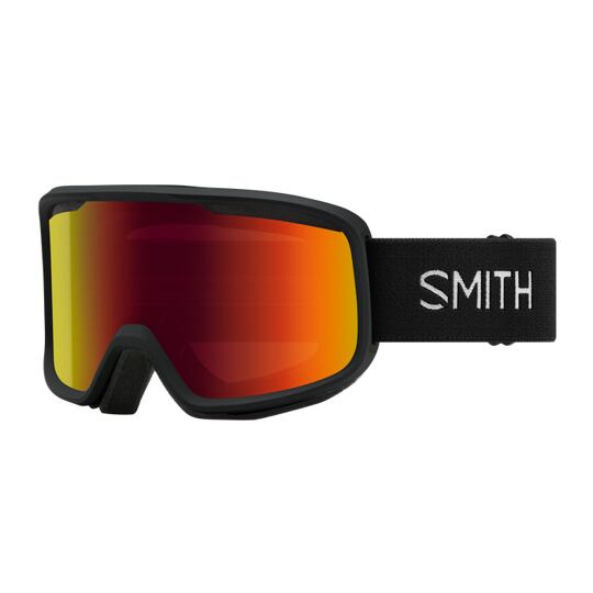 brýle SMITH Frontier BLACK/RED SOL-X MIRROR