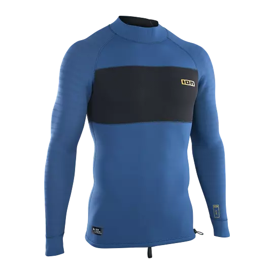 neo top ION 2/2 LS men faint-blue