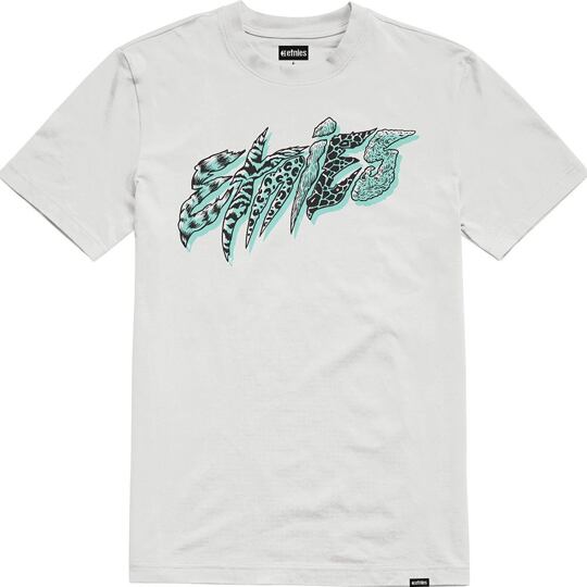 triko ETNIES Wild Front Tee White