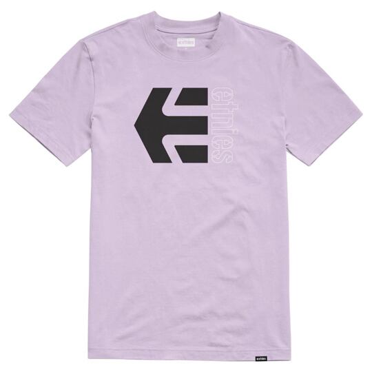 triko ETNIES Corp Combo Tee LAVENDER