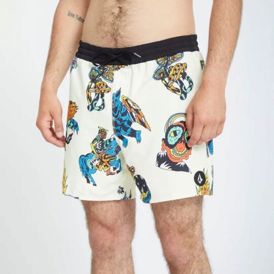 Traje de baño VOLCOM Fa Bob Mollema Boardshorts 16'' beige claro