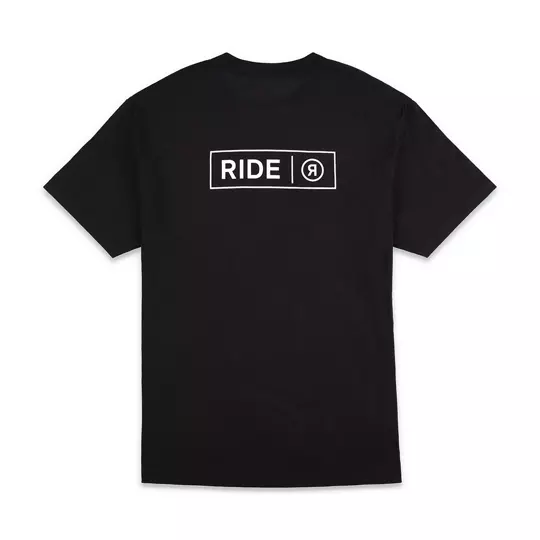 triko RIDE Logo S/S BLACK