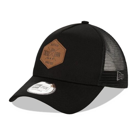 kšiltovka NEW ERA 940 Af trucker Heritage patch BLK