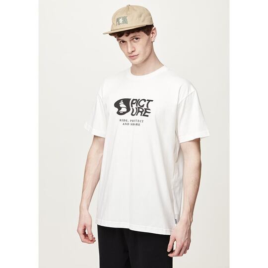 triko PICTURE Basement Refla S/S White