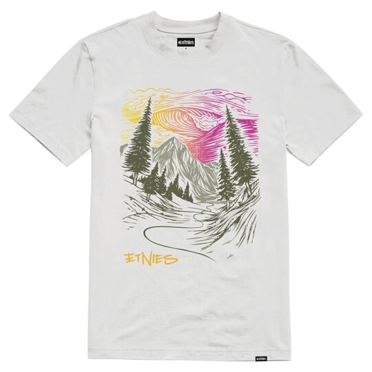 triko ETNIES Rp Sunset Tee White