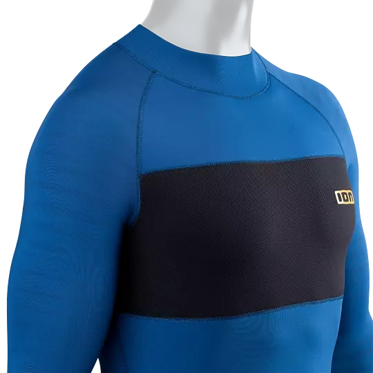 neo top ION 2/2 LS men faint-blue