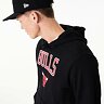 mikina NEW ERA NBA Team logo hoody CHIBUL BLKFDR