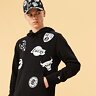 mikina NEW ERA NBA Multi team logo hoody NBAMUL BLK