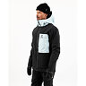 bunda JONES MTN Surf Parka Recycled 20/20 STEALTH BLACK
