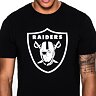 triko NEW ERA NFL Team Logo Tee OAKRAI BLK