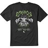 triko EMERICA Shake Junt Skull Tee BLACK