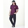 triko PICTURE Koleoh S/S PURPLE WINE WASHED