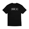 triko RIDE Logo S/S BLACK