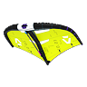 foil wing DUOTONE Slick 6,5 lime/dark-grey